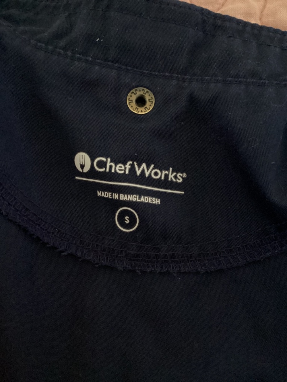 Chefworks Hartford Navy zip up women’s jacket Sz S - Picture 6 of 8